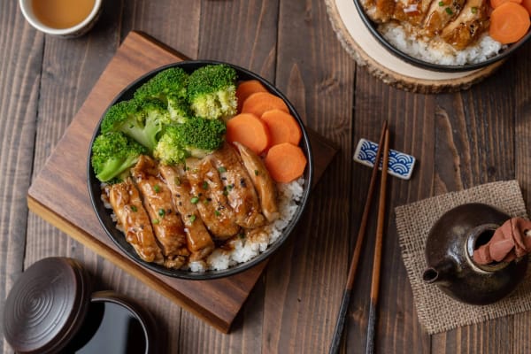 Delicious hibachi dish